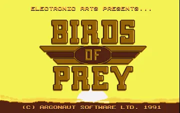 Birds of Prey_Disk2 screen shot title